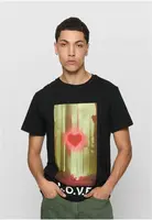 Wooden Black T-Shirt Love
