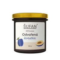 ŠUFAN Odvarená slivka 330 g