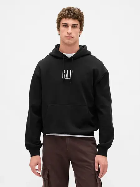 GAP Oversize Sweatshirt with Heavyweight Logo - Mens