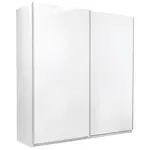 MID.YOU ŠATNÍ SKŘÍŇ S POSUVNÝMI DVEŘM, bílá, 200/210/62 cm