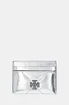 Kožené pouzdro na karty Tory Burch Kira Diamond