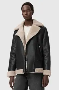 Kožená bunda AllSaints SOLA