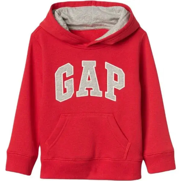 GAP LOGO Chlapčenská mikina, červená, veľkosť