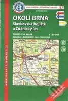 Okolí Brna, Slavkovské bojiště a Ždánický les 1:50 000 - kniha z kategorie Mapy