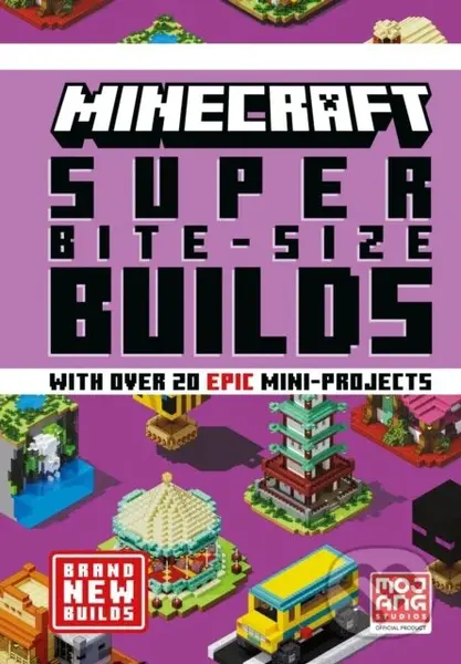 Minecraft Super Bite-Size Builds - Mojang AB - kniha z kategorie Beletrie pro děti
