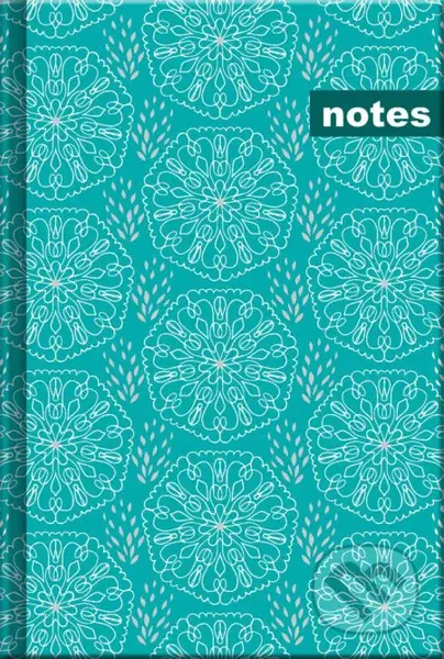 Notes Snowflake (s pútkom) (štvorčekovaný)