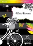 Black Romance Neon (omalovánky, třpytivé detaily) - kniha z kategorie Omalovánky
