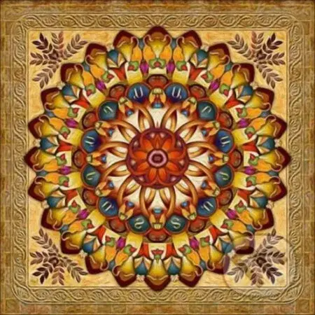 Diamantový obrázek 7D - Mandala 30 x 30 cm