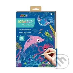 Avenir Škrabací kniha A5 - Moře