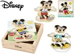 Obleč Mickeyho (dřevěná vkládačka) - puzzle z kategorie Maxi dílky