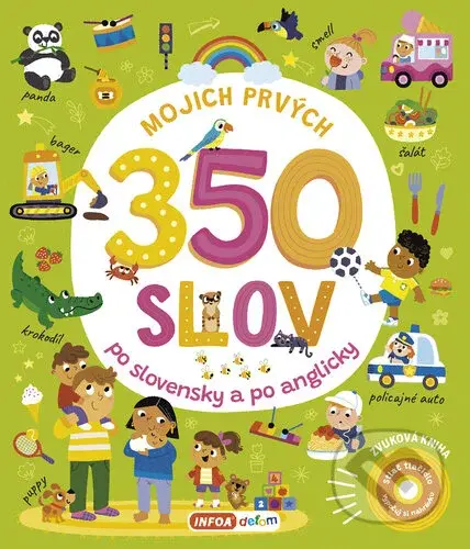 Mojich prvých 350 slov (po slovensky a po anglicky) - kniha z kategorie Naučné knihy