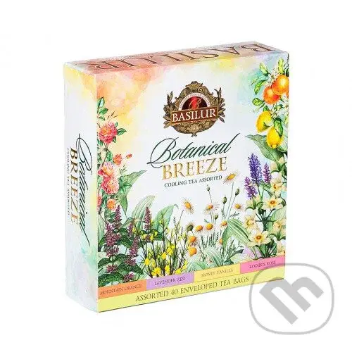 BASILUR Botanical Breeze Cooling Teas Assorted 40 sáčkov,BASILUR Botanical Breeze Cooling Teas Assorted 40 sáčkov