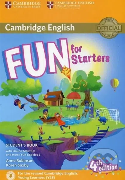 Fun for Starters - Student's Book (4th Edition, with Audio and Home Fun Booklet 2) - kniha z kategorie Jazykové učebnice a slovníky
