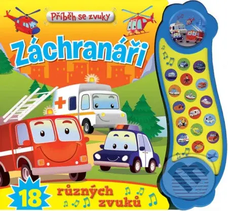 Záchranáři (18 různých zvuků) - kniha z kategorie Pro děti