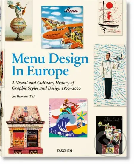 Menu Design in Europe - Steven Heller - kniha z kategorie Grafický design