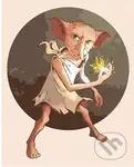 Malování podle čísel: Harry Potter - Dobby (40 x 50 cm)