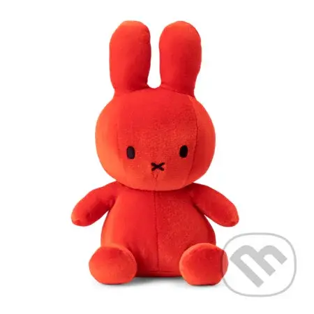 Miffy zamatová cukríkovo oranžová (24 cm)