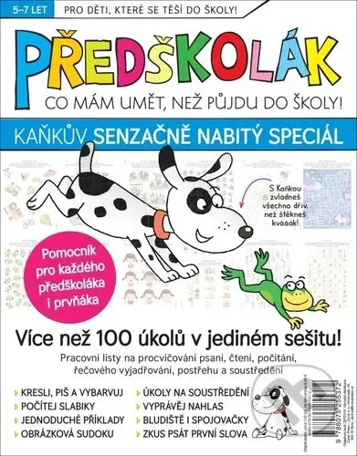Předškolák speciál Kaňkův senzačně nabitý speciál - kniha z kategorie Mateřská škola a předškoláci