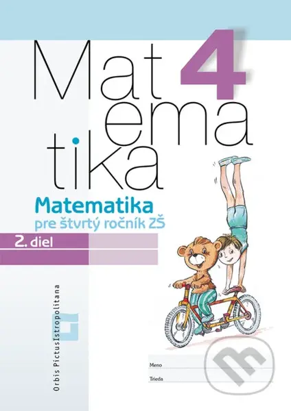 Matematika 4 pre základné školy - 2. diel (pracovný zošit) - kniha z kategorie Matematika