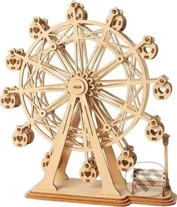 3D dřevěné puzzle Ruské kolo - puzzle z kategorie 3D puzzle