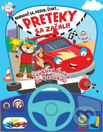 Preteky sa začali (Zvuková kniha so 6 zvukmi) - kniha z kategorie Pohádky