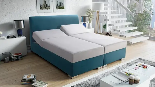 Dvoulůžko Feniks Rozměr: 140 x 200 cm, látka: AN-4755/ AN-4679