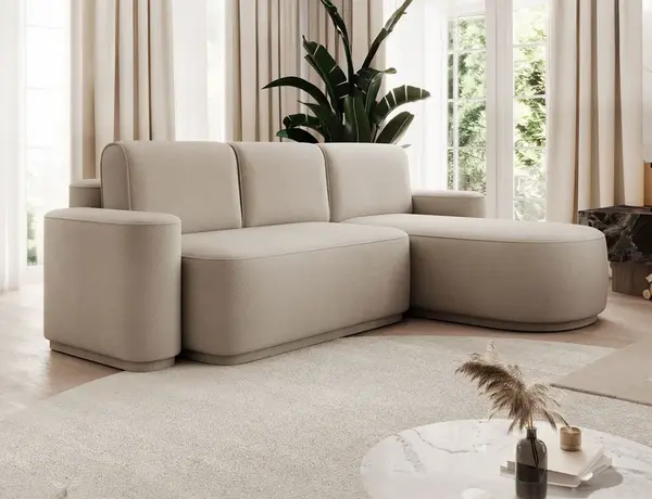 Sedací souprava Aurumm Provedení: Pravá varianta, látka: Amore 18