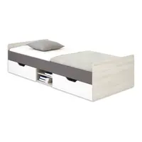 Postel Remo RM15 Barva korpusu + barva dveří: Dub Wilton/ Bílá/ Antracit