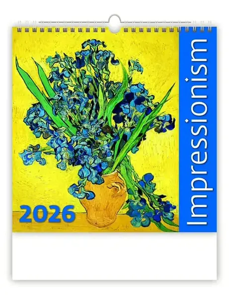 Impressionism 2026 - nástěnný kalendář