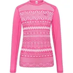 KARI TRAA LIVE Dámske merino tričko, ružová, veľkosť