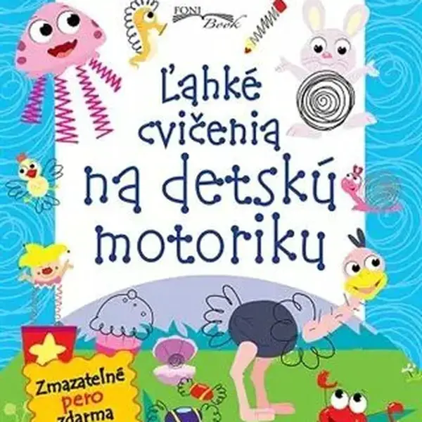Ľahké cvičenia na detskú motoriku so zotierateľnými stranami
