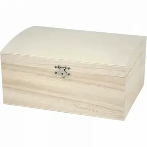 Krabička s víkem velká dřevěná