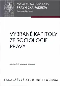 Vybrané kapitoly ze sociologie práva