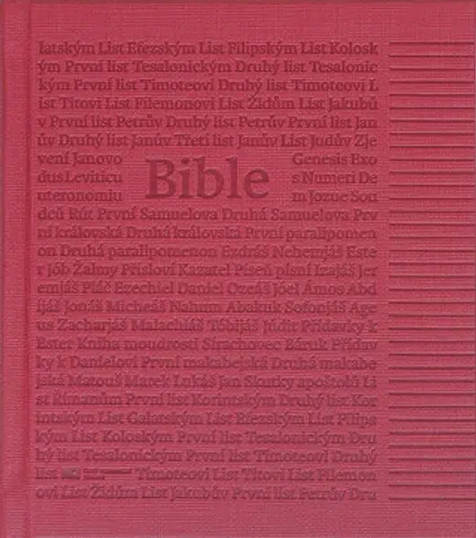 Poznámková Bible korálová