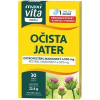 VITAR MAXI VITA HERBAL OČISTA JATER 30 TAB Doplněk stravy, , velikost
