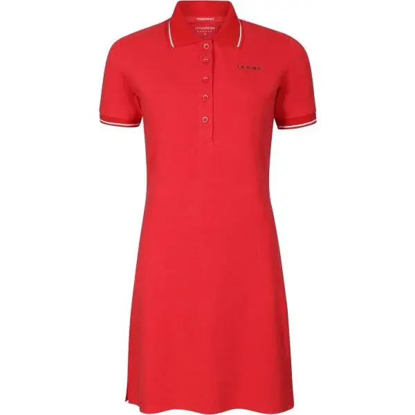 PROGRESS ANETA Dámské sportovní pološaty, červená, velikost