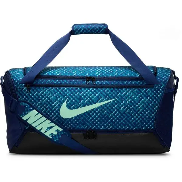 Nike BRASILIA M DUFFLE Sportovní taška, modrá, velikost