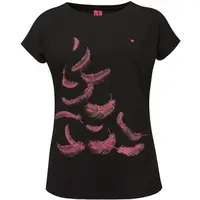 LOAP ABGRIE Dámské tričko, černá, velikost