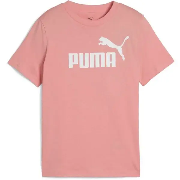Puma ESSENTIALS NO. 1 LOGO TEE G Dívčí triko, lososová, velikost