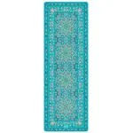 YOGGYS MARRAKESH 1.5 MM Jóga podložka, tyrkysová, velikost