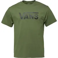 Vans CLASSIC SS TEE Pánské triko, zelená, velikost
