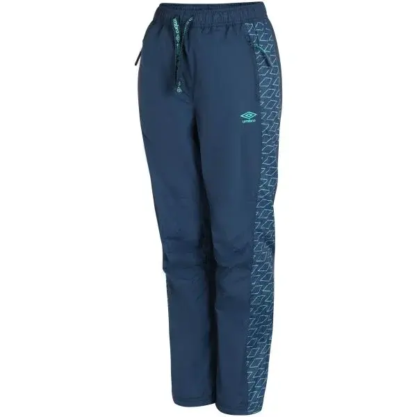 Umbro ADLAI Dětské zateplené kalhoty, modrá, velikost 140-146