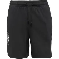 Under Armour RIVAL TERRY LOGO Pánské kraťasy, černá, velikost L