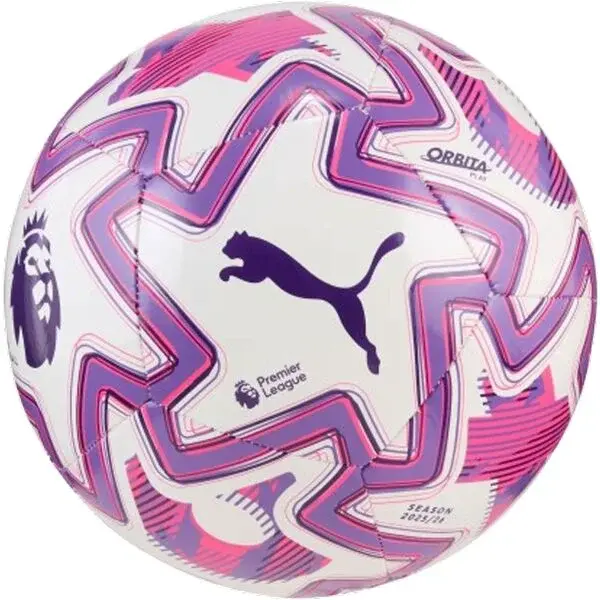 Puma ORBITA PLAY PREMIER LEAGUE Fotbalový míč, bílá, velikost