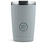COOL BOTTLES TERMO 330 ML Nerezový termo hrnek, šedá, velikost 330 ML