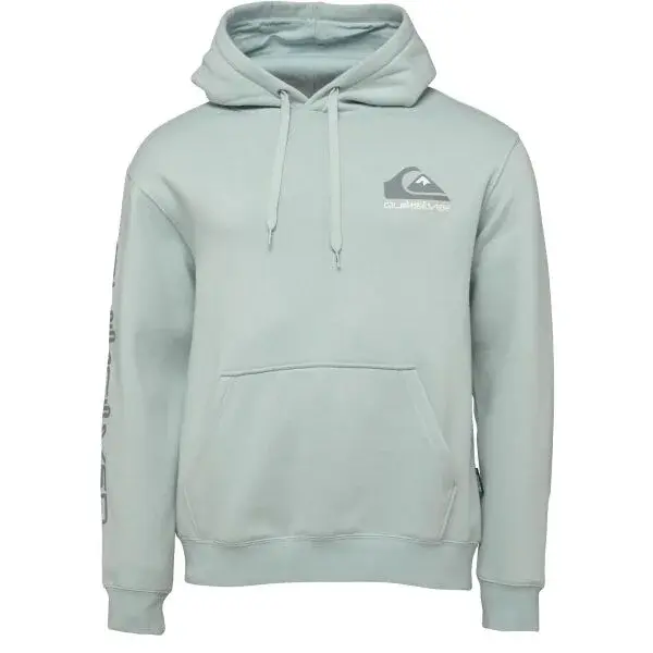Quiksilver OMNI LOGO Pánská mikina, světle modrá, velikost