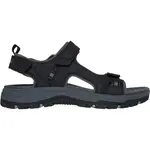 Skechers PREWITT RIGDON - STRETCH FLEX Pánské sandály, černá, velikost