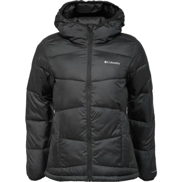 Columbia FIVEMILE BUTTE HOODED JACKET Dámská zimní bunda, černá, velikost