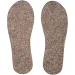 TOVA WOOL SOLES PRECUT ECO Plstěné vlněné zateplovací vložky do bot, hnědá, velikost