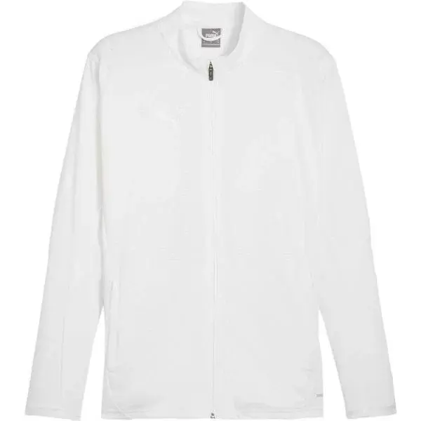 Puma TEAMFINAL TRAINING JACKET Pánská sportovní mikina, bílá, velikost